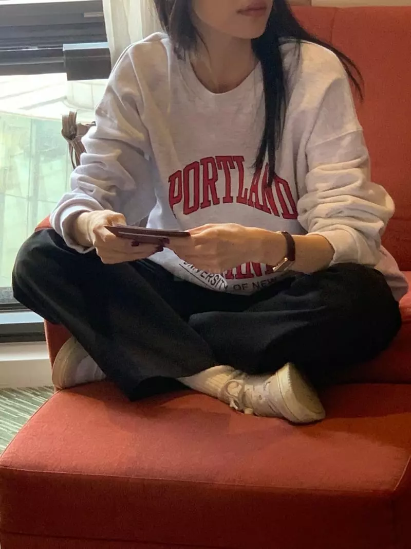 Baking Powder - Korean Women Fashion - #pursuepretty - Port Sweatshirt