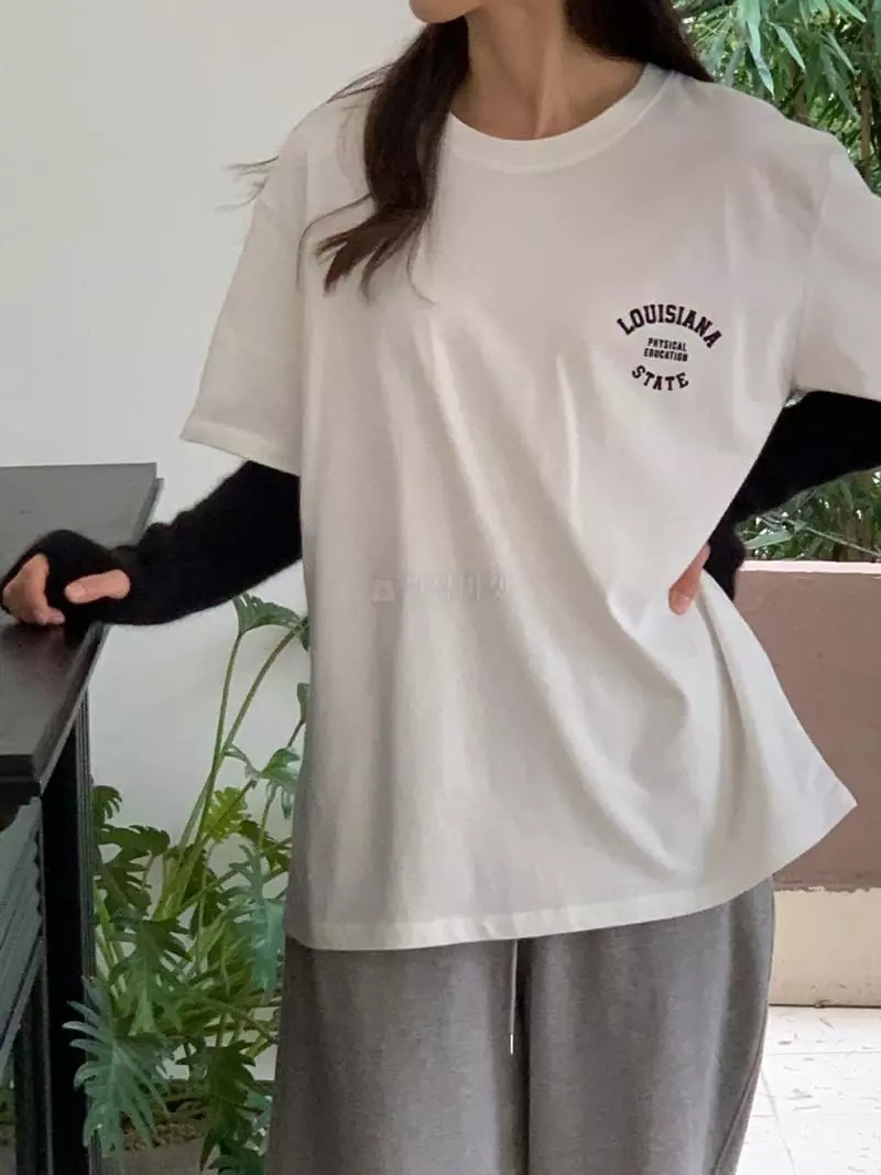 Baking Powder - Korean Women Fashion - #restrostyle - Lua Tee - 2