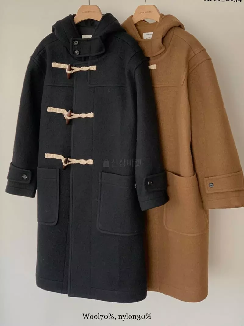 Baking Powder - Korean Women Fashion - #romanticstyle - Blooming Dubble Coat - 9