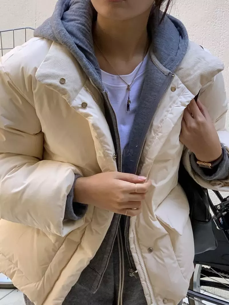 Baking Powder - Korean Women Fashion - #thatsdarling - Tender Padding Jacket - 3