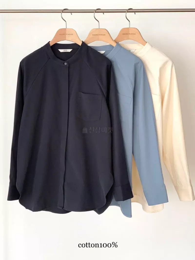 Baking Powder - Korean Women Fashion - #thelittlethings - Morden Shirt - 9