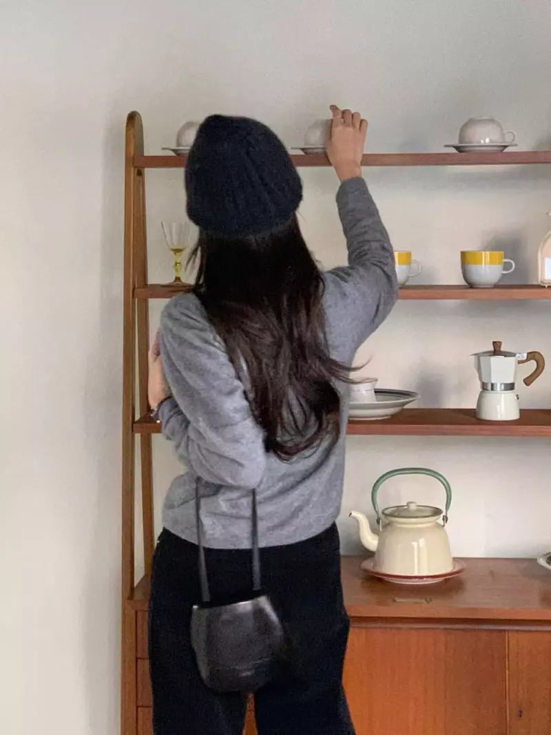 Baking Powder - Korean Women Fashion - #thelittlethings - Pist Cardigan Knit - 8