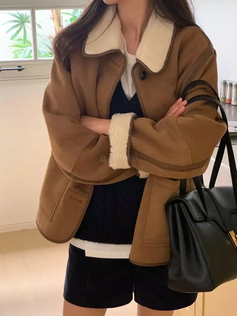 Baking Powder - Korean Women Fashion - #vintageinspired - Make Jacket