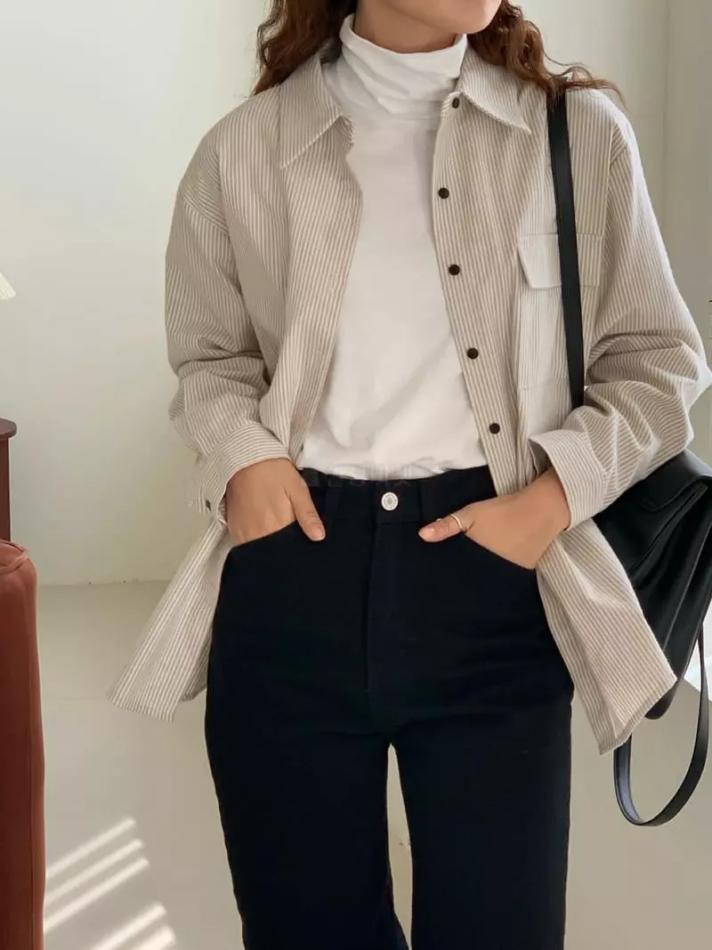 Baking Powder - Korean Women Fashion - #womensfashion - Clean Shirt - 3