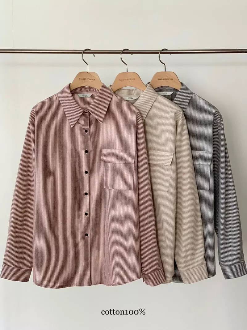 Baking Powder - Korean Women Fashion - #womensfashion - Clean Shirt - 9