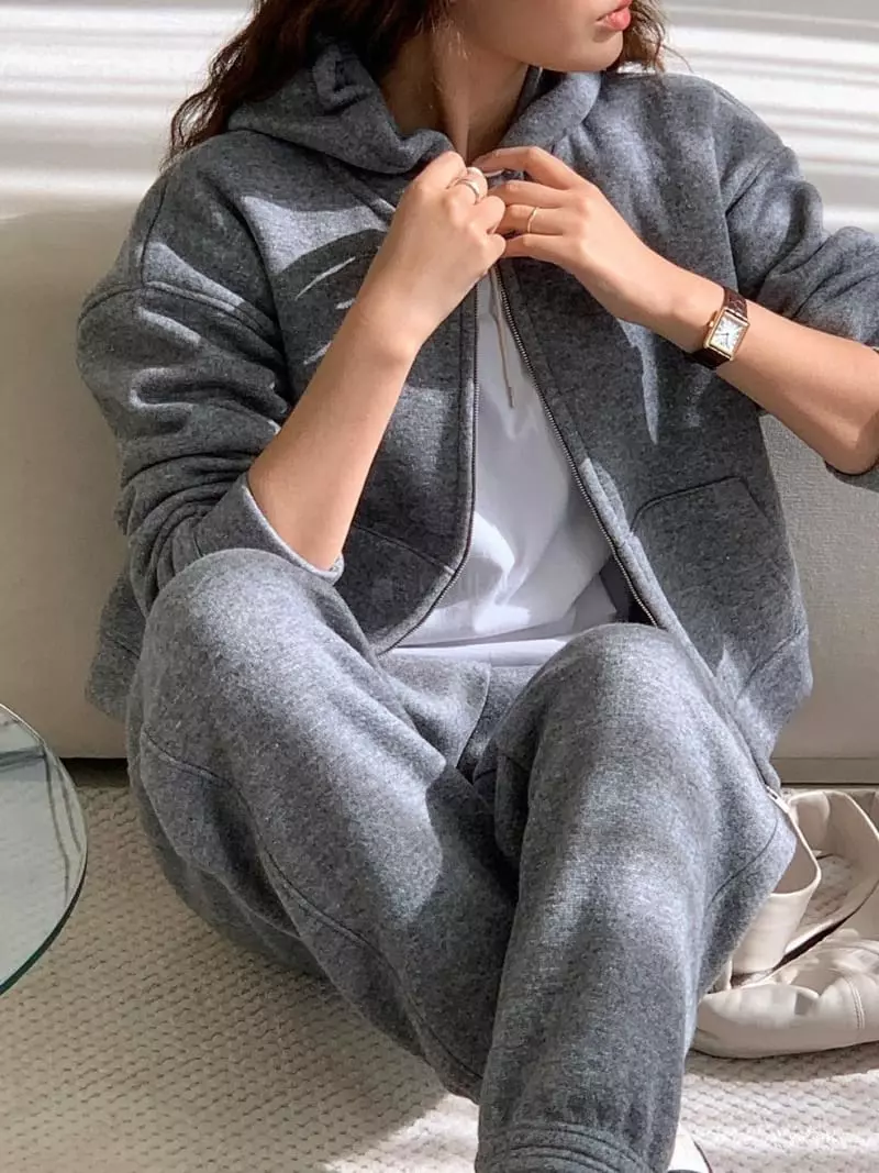 Baking Powder - Korean Women Fashion - #womensfashion - Judy Hoody Zip-up - 8