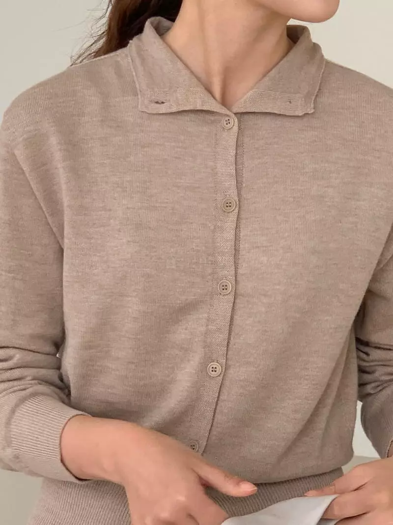 Baking Powder - Korean Women Fashion - #momslook - Jelly Open Knit Tee - 4