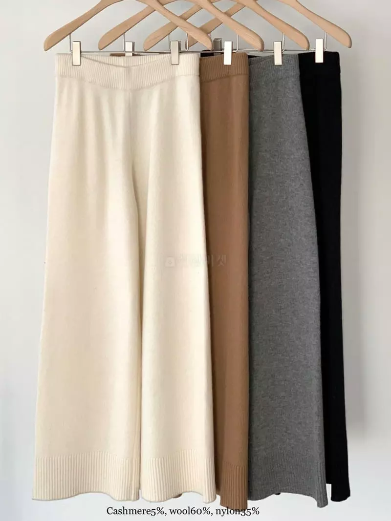 Baking Powder - Korean Women Fashion - #womensfashion - East Knit Pants - 9