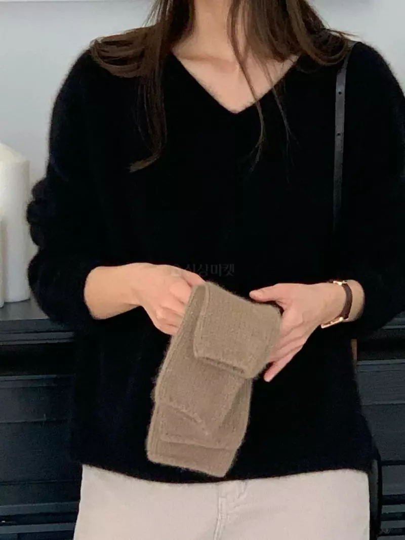 Baking Powder - Korean Women Fashion - #womensfashion - Wish Racoon Knit Tee - 7