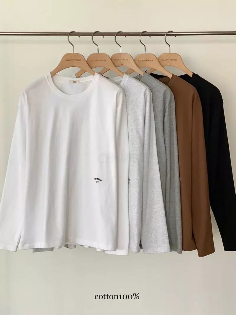 Baking Powder - Korean Women Fashion - #womensfashion - Newyork Tee - 9