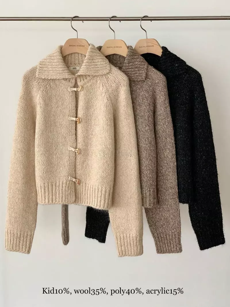 Baking Powder - Korean Women Fashion - #womensfashion - Peanuts Cardigan - 9