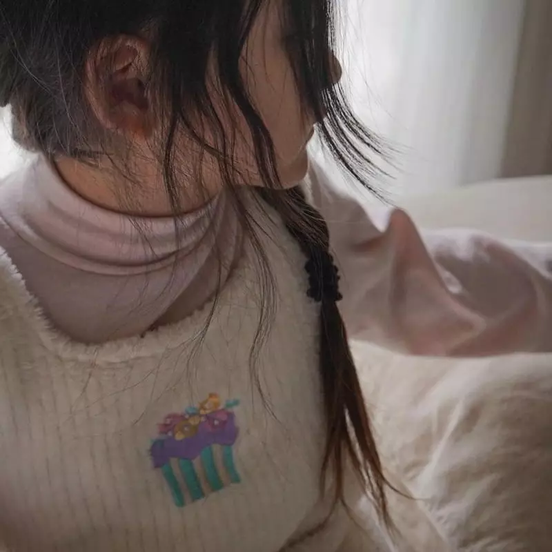 Banana J - Korean Children Fashion - #childofig - Boodle Fleece Turtleneck Tee