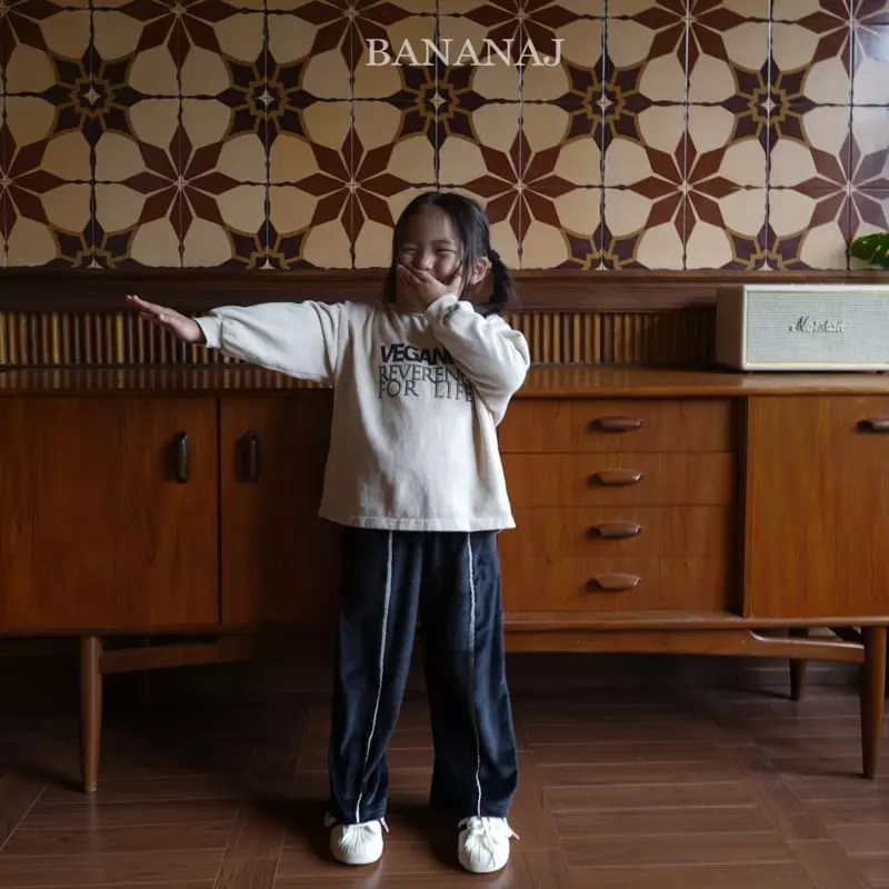 Banana J - Korean Children Fashion - #designkidswear - Dubble Peach Tee - 3