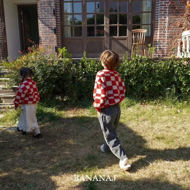 Banana J - Korean Children Fashion - #discoveringself - Check Dumble Sweatshirt - 9