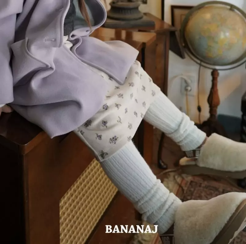 Banana J - Korean Children Fashion - #kidsshorts - Long Toshi Leggings - 2