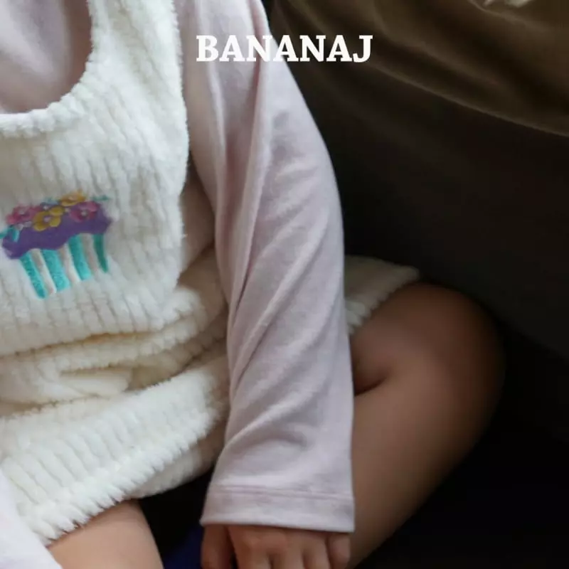 Banana J - Korean Children Fashion - #kidsshorts - Boodle Fleece Tee - 12