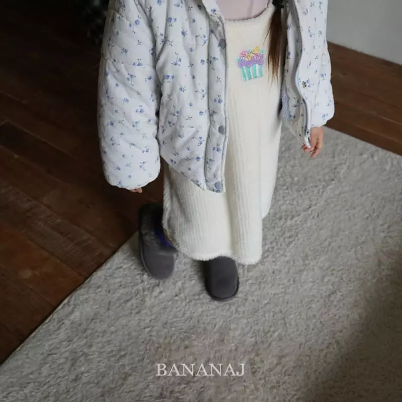 Banana J - Korean Children Fashion - #kidsstore - Flower Padding - 6