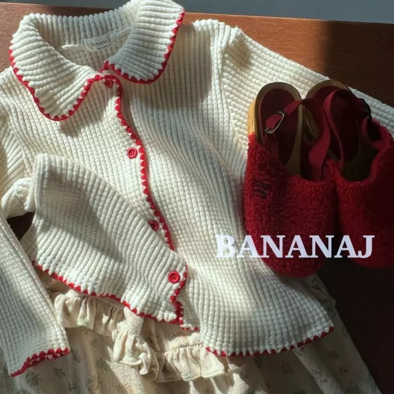 Banana J - Korean Children Fashion - #kidzfashiontrend - Quilting Cardigan - 2