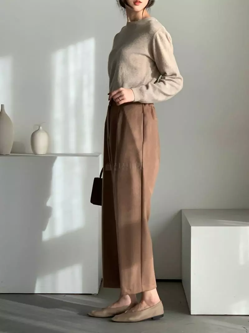 Baribari - Korean Women Fashion - #momslook - Cash Pants
