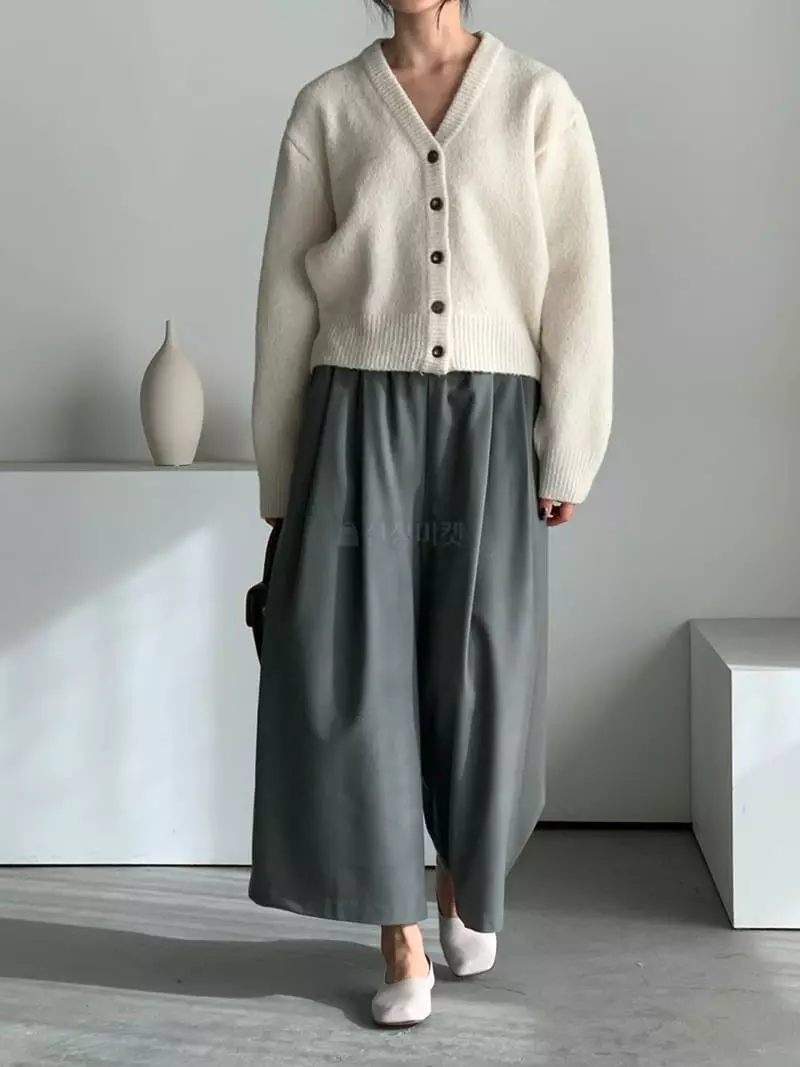 Baribari - Korean Women Fashion - #momslook - Wrinkle Pants - 11