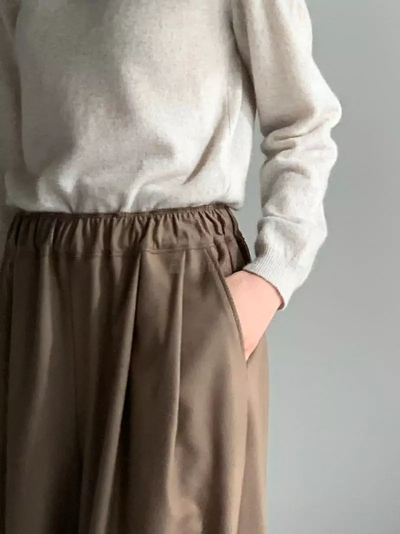 Baribari - Korean Women Fashion - #momslook - Wrinkle Pants - 3