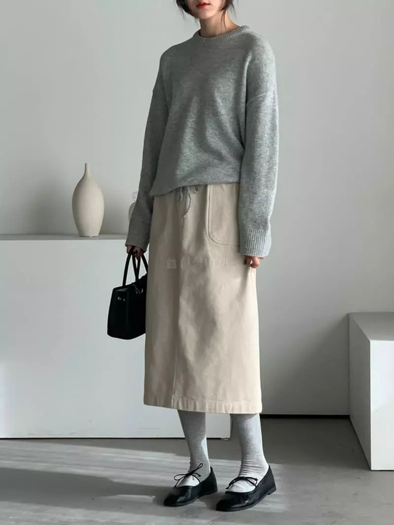 Baribari - Korean Women Fashion - #momslook - Eco Skirt - 2