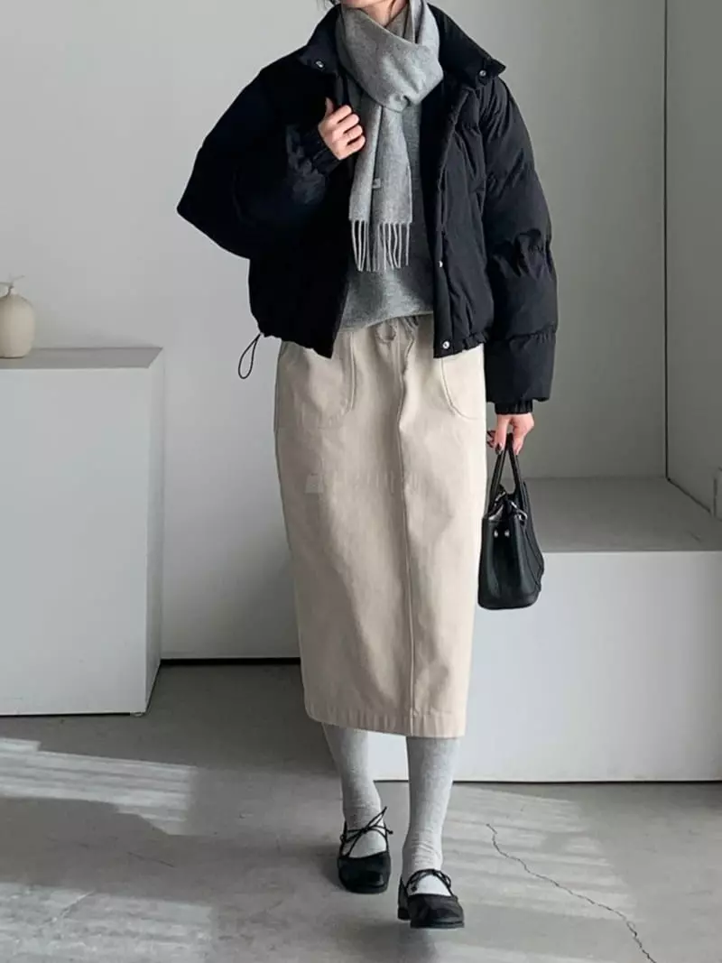 Baribari - Korean Women Fashion - #womensfashion - Eco Skirt - 4