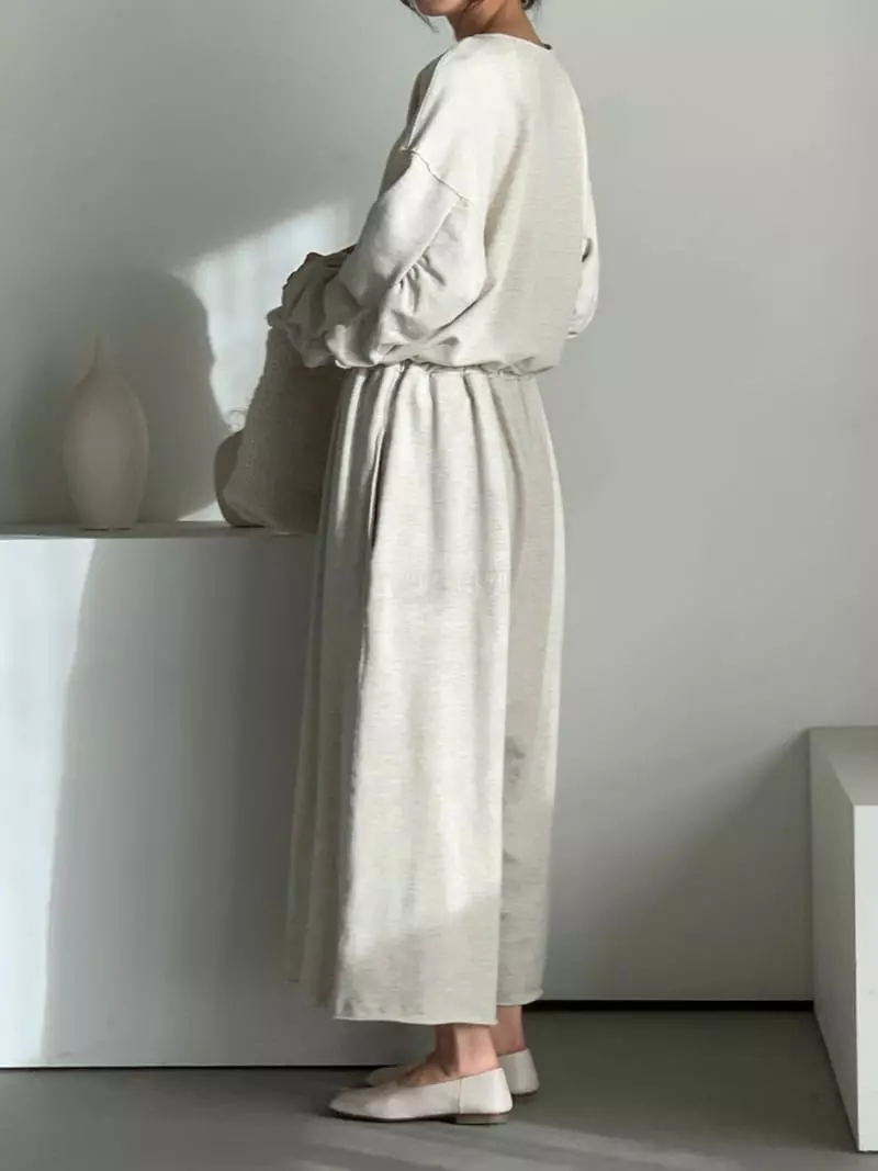 Baribari - Korean Women Fashion - #momslook - Shirring Sweatshirt - 10