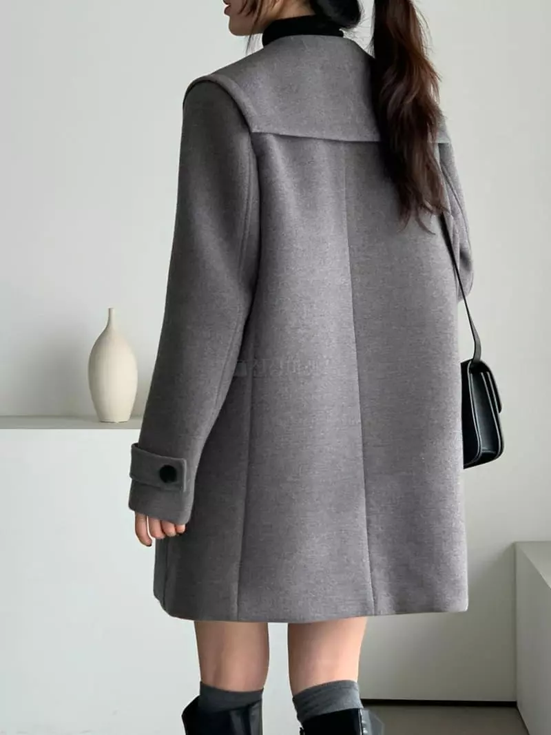 Baribari - Korean Women Fashion - #momslook - Sailor Coat - 9