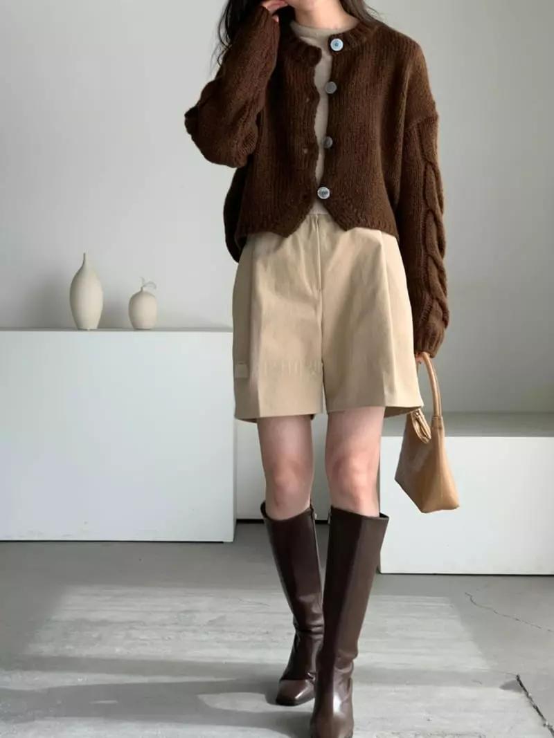 Baribari - Korean Women Fashion - #womensfashion - Molly Knit Cardigan - 4