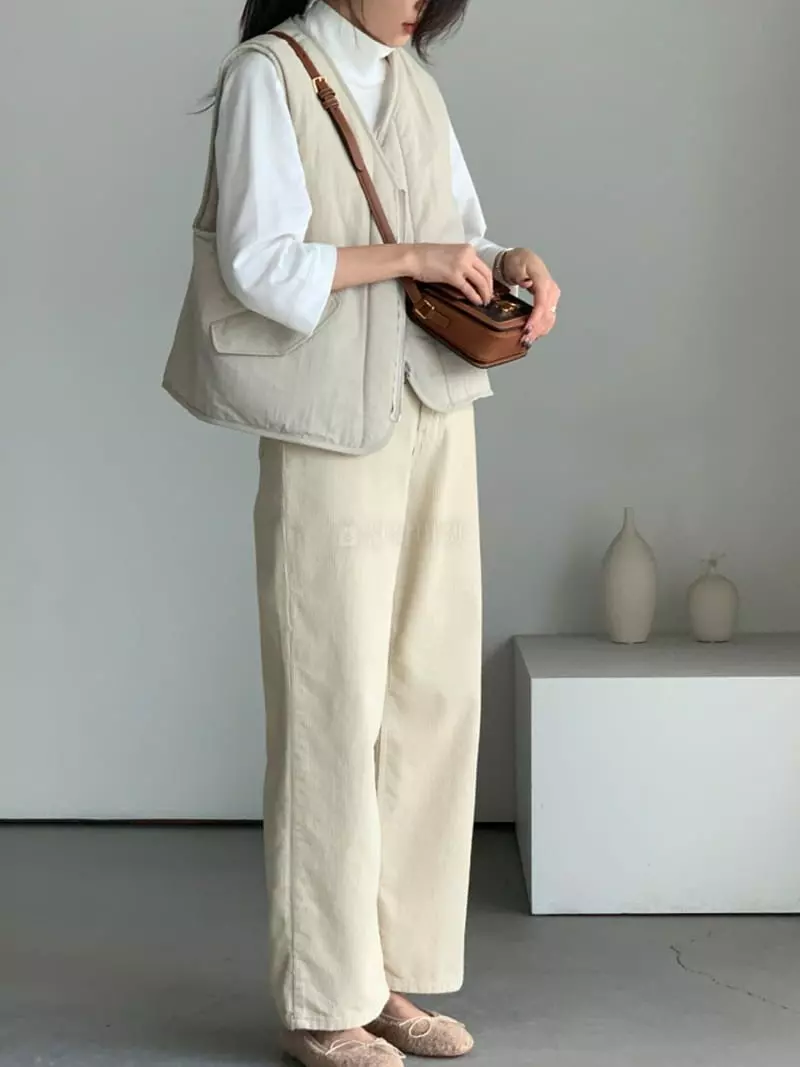 Baribari - Korean Women Fashion - #momslook - Reversible Vest - 3