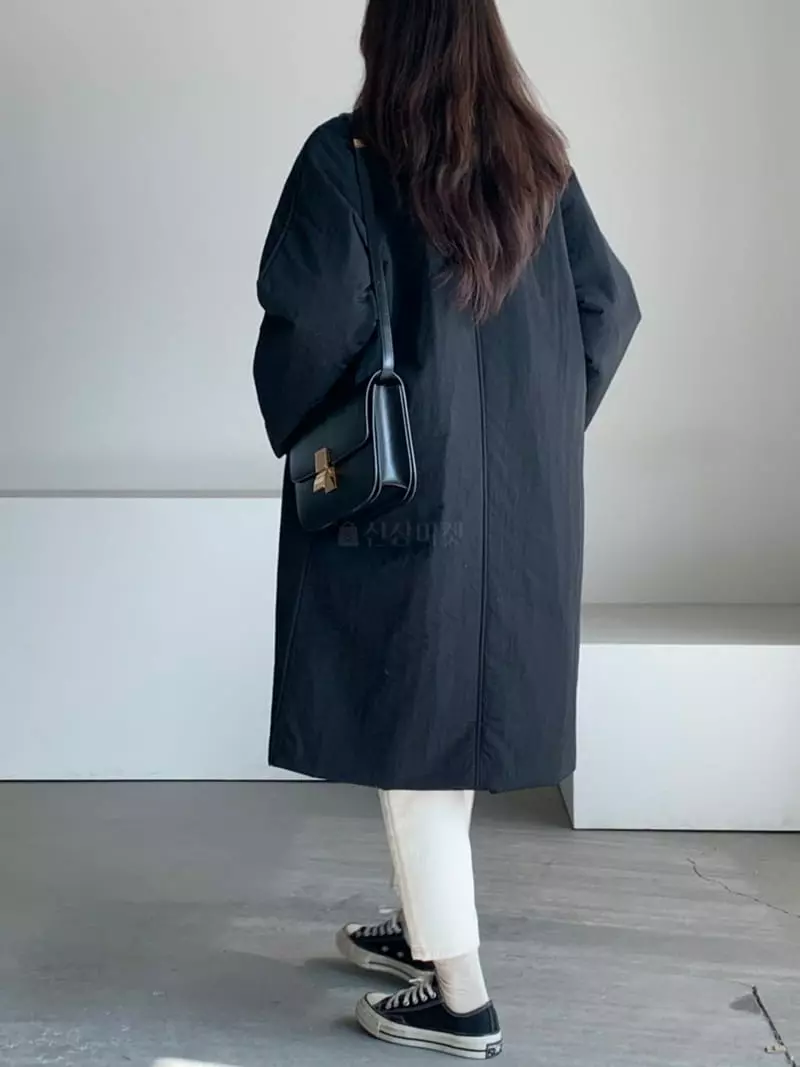 Baribari - Korean Women Fashion - #shopsmall - Padding Trench - 7