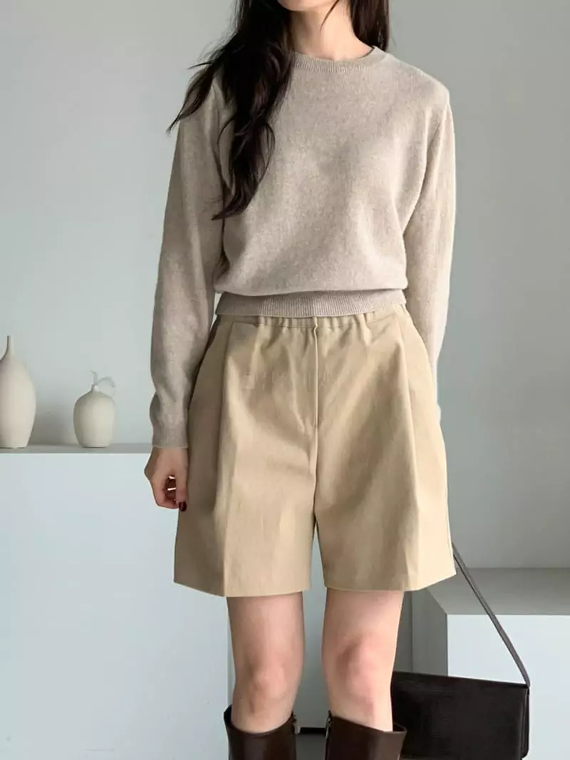 Baribari - Korean Women Fashion - #thatsdarling - Peach Shorts - 10