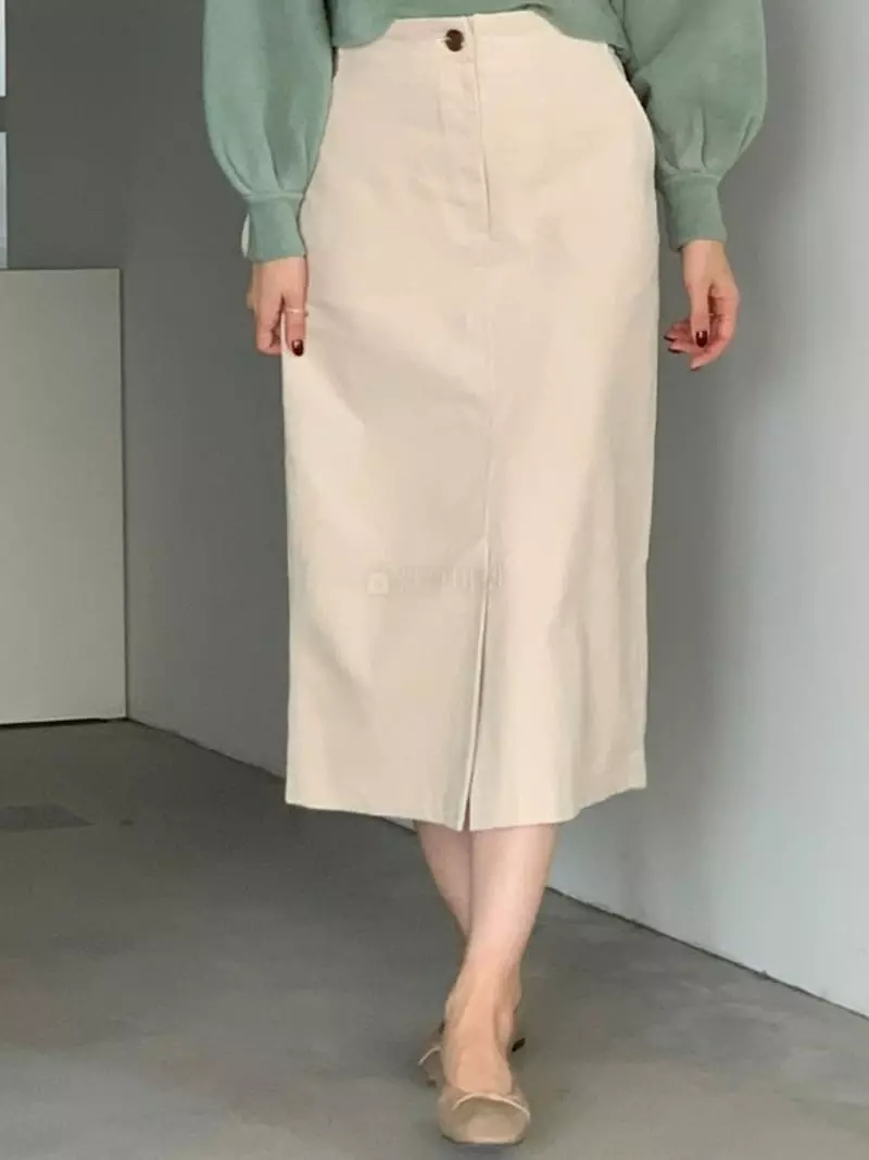 Baribari - Korean Women Fashion - #thatsdarling - Slit Skirt - 7