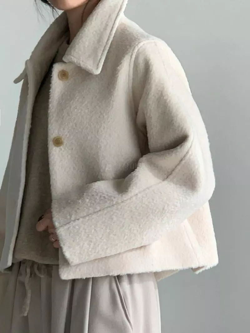 Baribari - Korean Women Fashion - #thatsdarling - Teddy Cardigan - 5