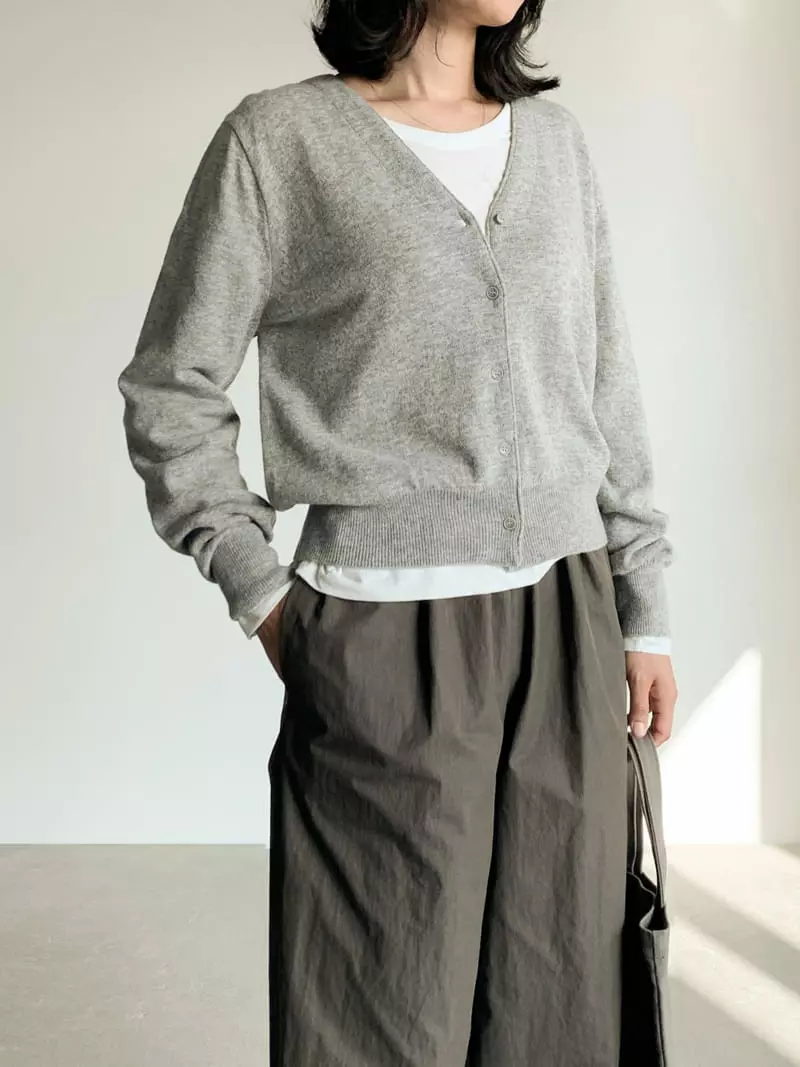 Baribari - Korean Women Fashion - #thatsdarling - Need Basic Cardigan - 10