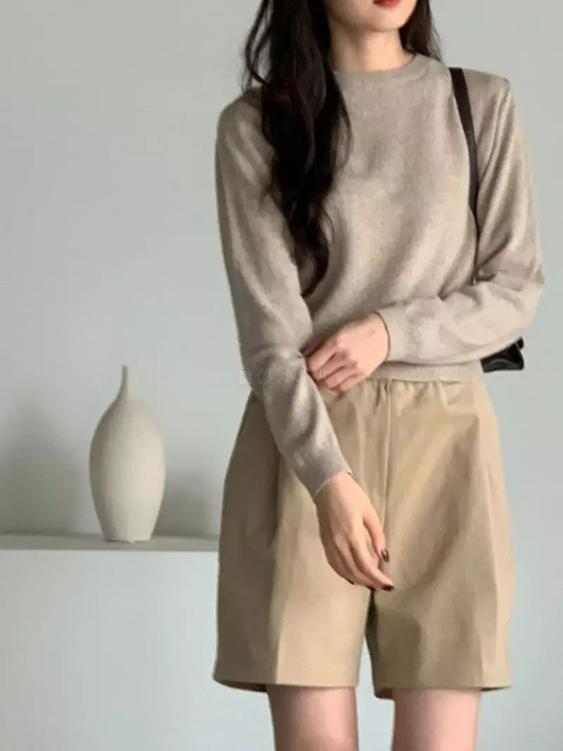 Baribari - Korean Women Fashion - #thelittlethings - Peach Shorts - 11