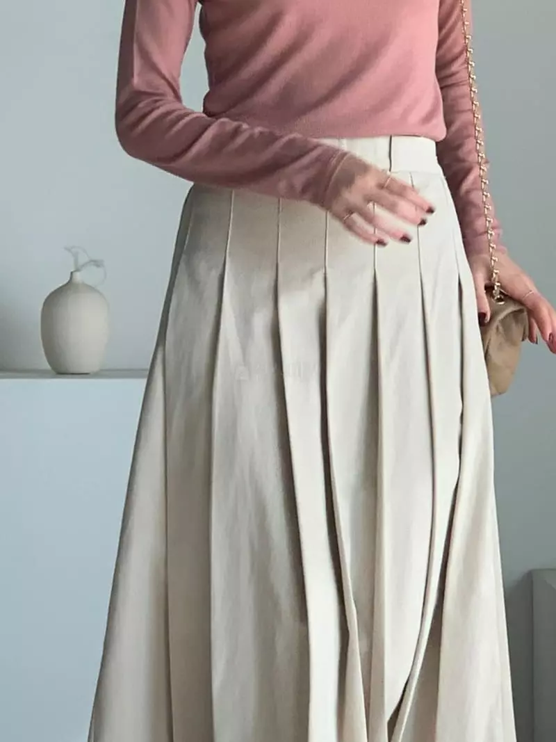 Baribari - Korean Women Fashion - #thelittlethings - Pleats Skirt - 10