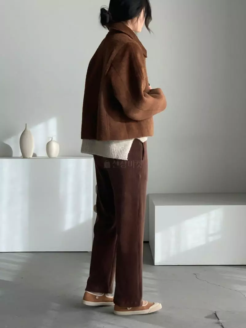 Baribari - Korean Women Fashion - #thelittlethings - Rib Tape Pants - 9