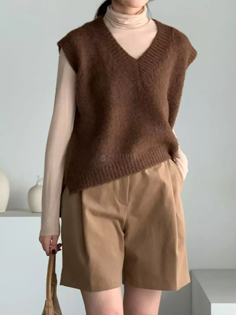 Baribari - Korean Women Fashion - #womensfashion - Peach Shorts - 4