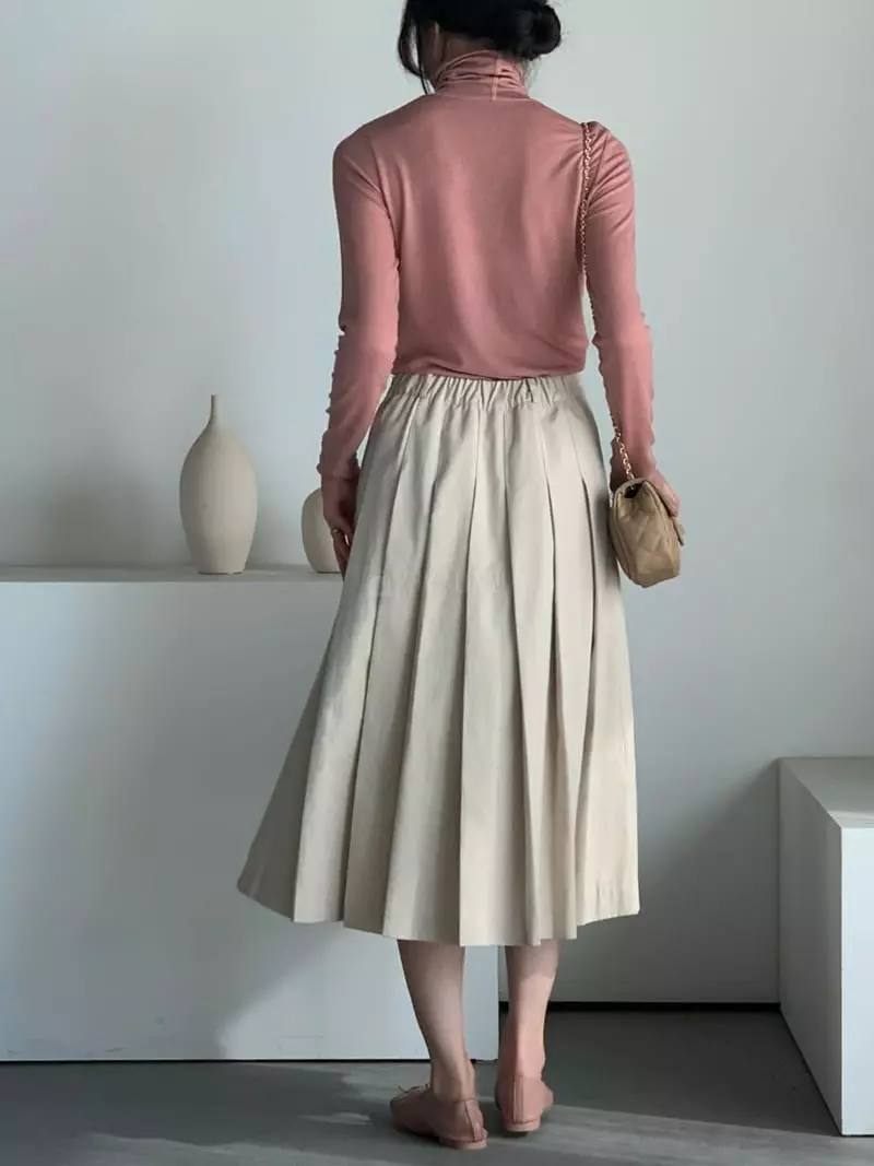 Baribari - Korean Women Fashion - #womensfashion - Pleats Skirt - 2