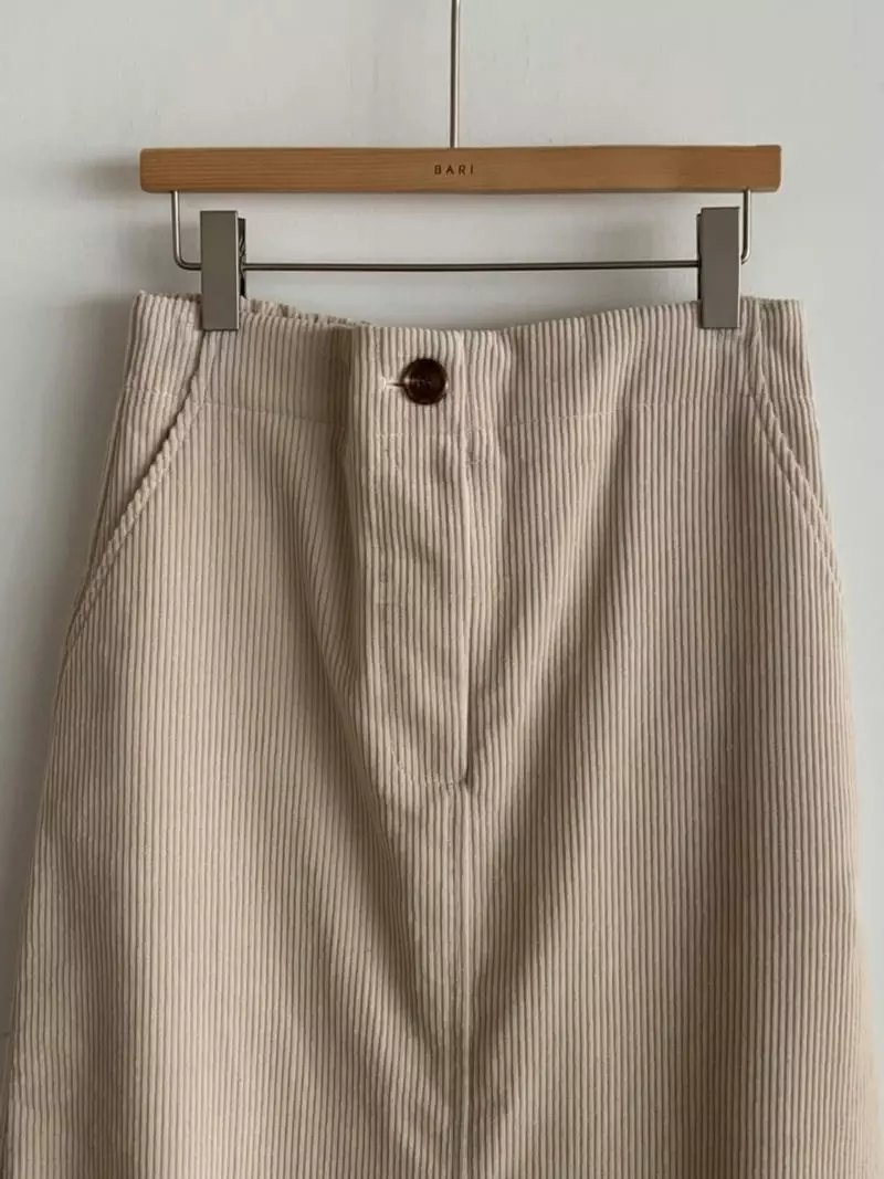 Baribari - Korean Women Fashion - #womensfashion - Slit Skirt - 12