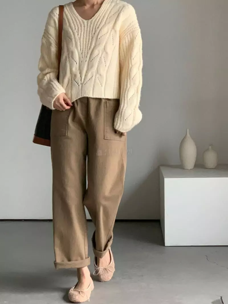 Baribari - Korean Women Fashion - #womensfashion - Uro Fleece Pants - 10