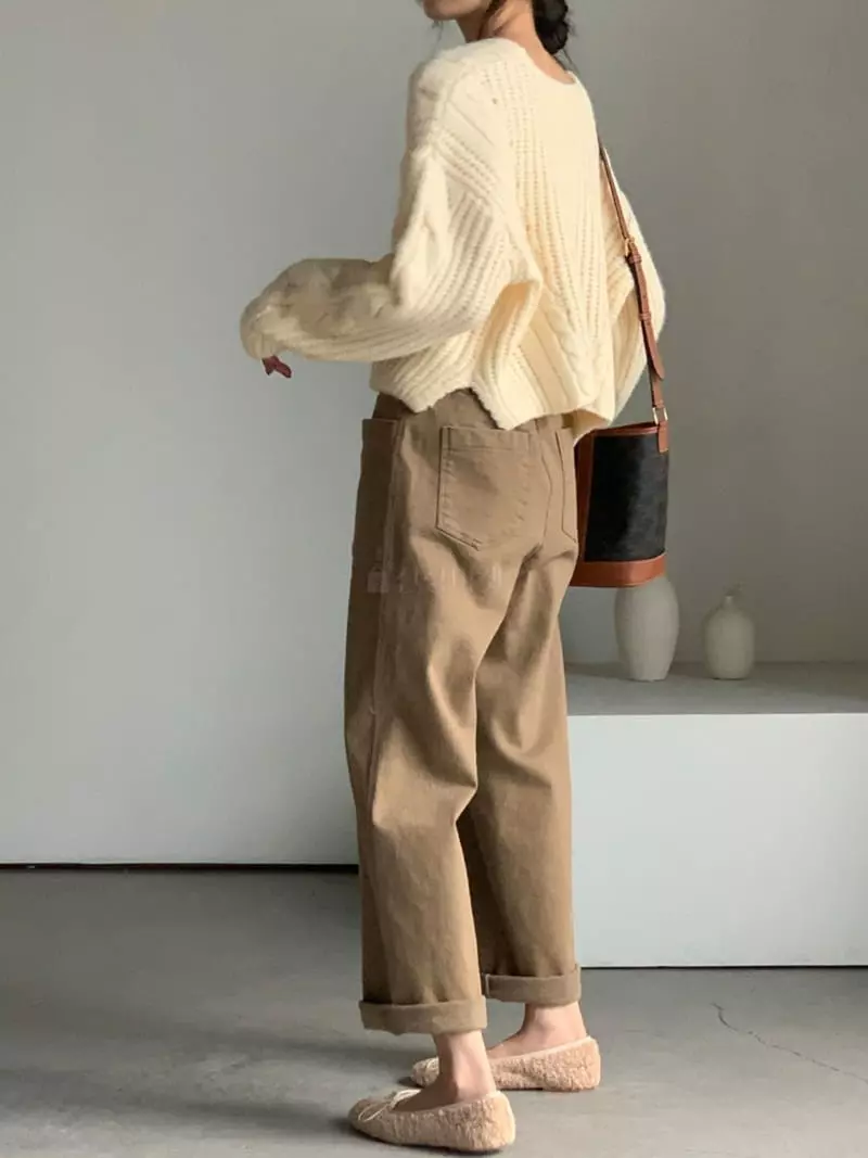 Baribari - Korean Women Fashion - #womensfashion - Uro Fleece Pants - 12