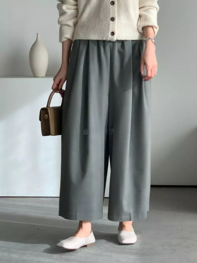Baribari - Korean Women Fashion - #womensfashion - Wrinkle Pants - 12