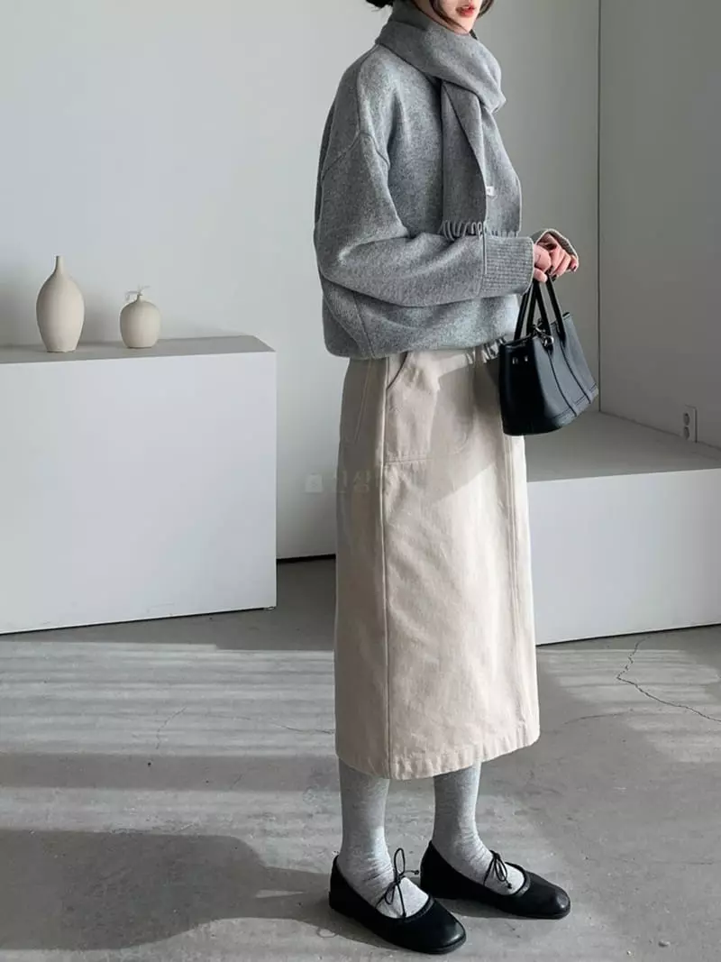 Baribari - Korean Women Fashion - #womensfashion - Eco Skirt