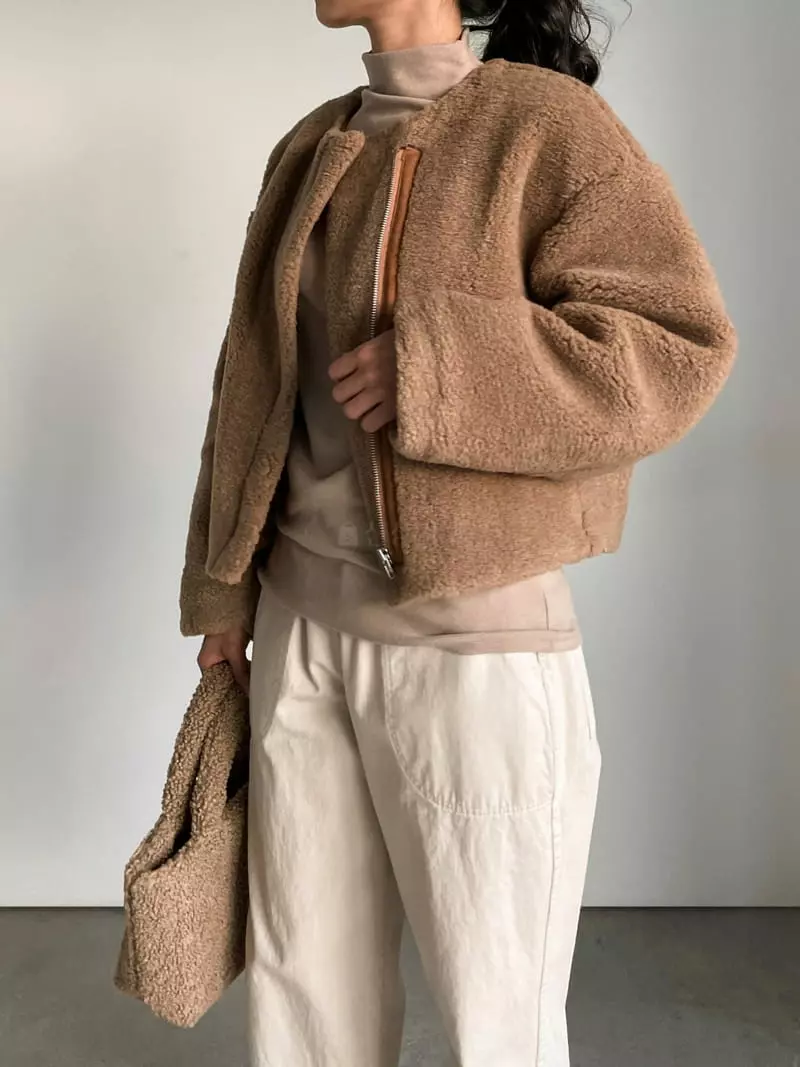 Baribari - Korean Women Fashion - #womensfashion - Fleece Jumper - 2