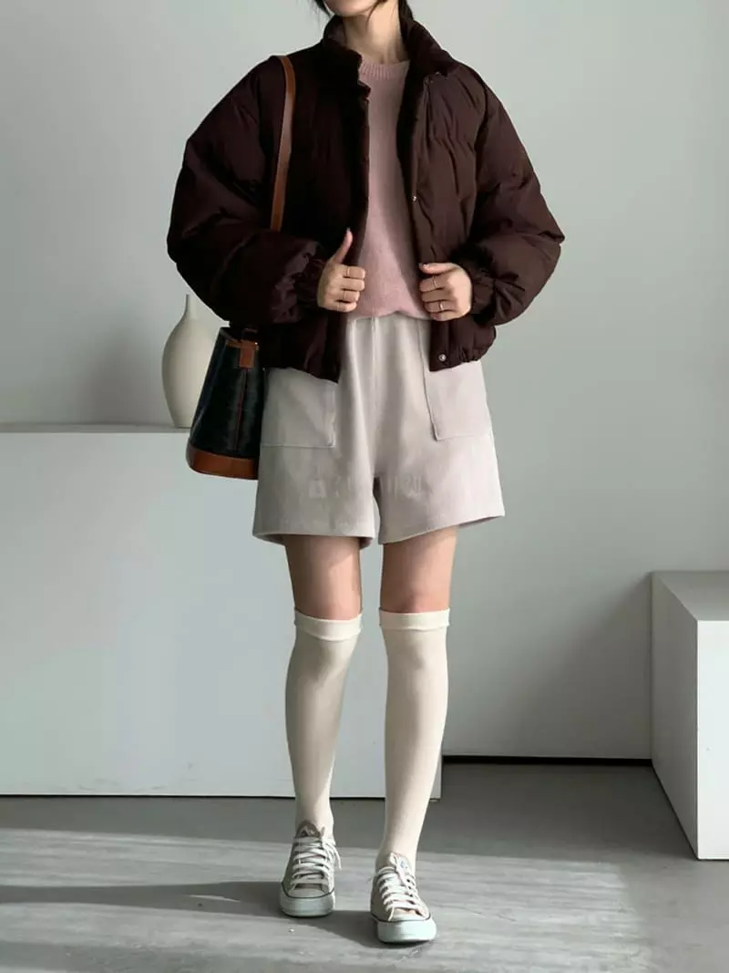 Baribari - Korean Women Fashion - #womensfashion - String Knit Tee - 7