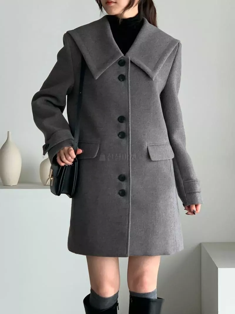 Baribari - Korean Women Fashion - #womensfashion - Sailor Coat - 2
