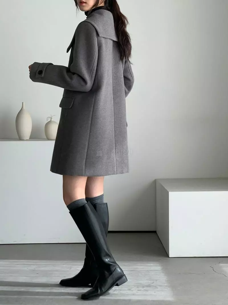 Baribari - Korean Women Fashion - #momslook - Sailor Coat - 4